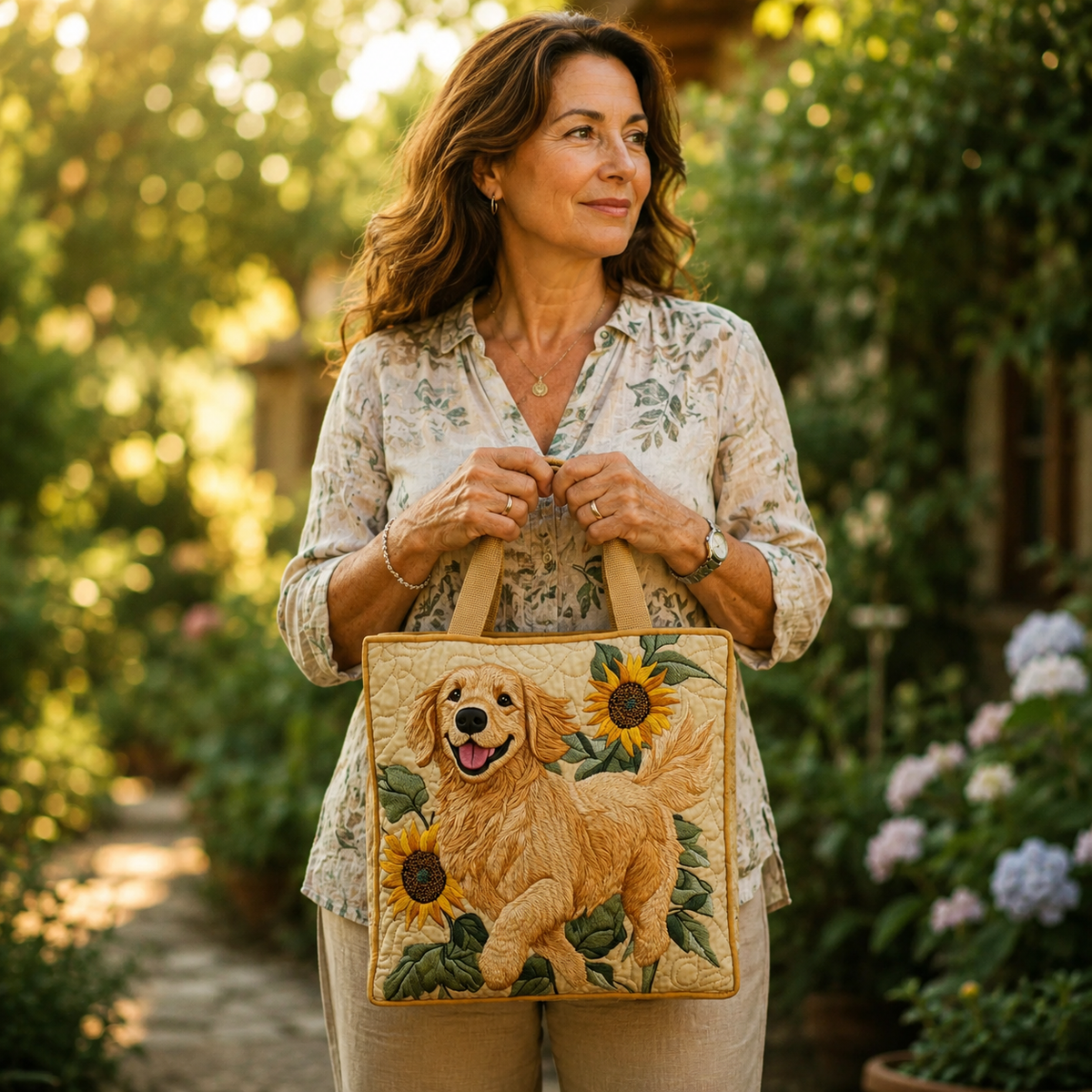 Sac artisanal | Golden Retriever