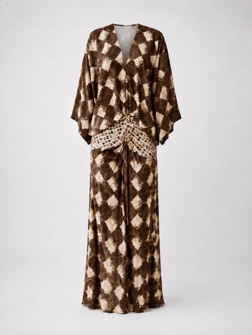 Maelia | Robe Mosaïque Méditerranéenne