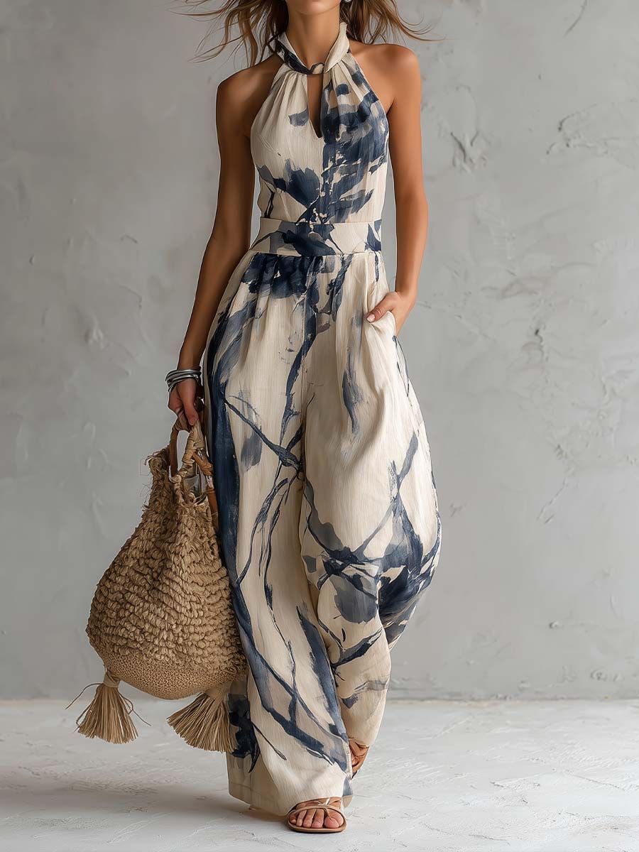 ISABELLE | Combinaison Palazzo Dos Nu Style 2026