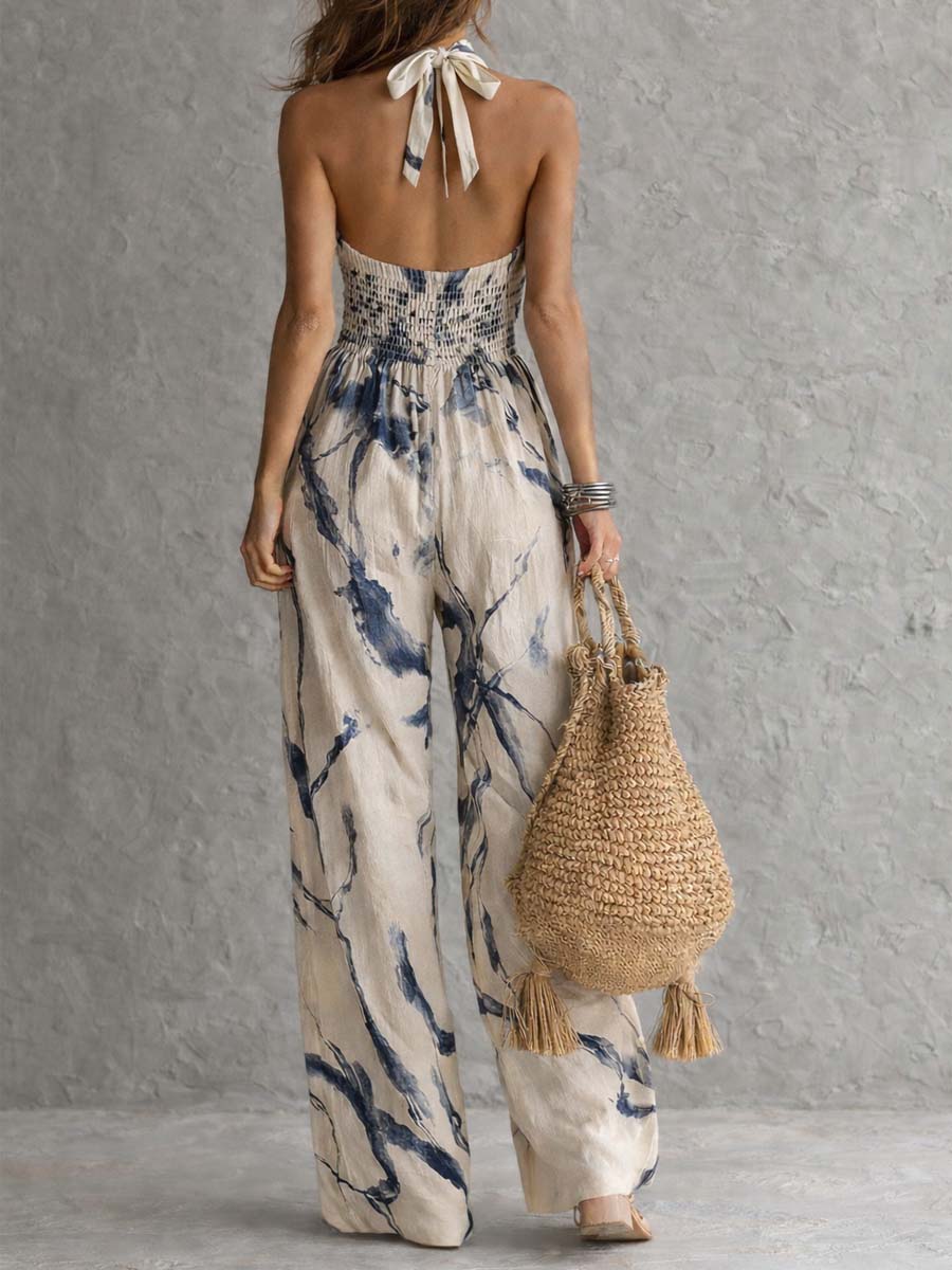 ISABELLE | Combinaison Palazzo Dos Nu Style 2026