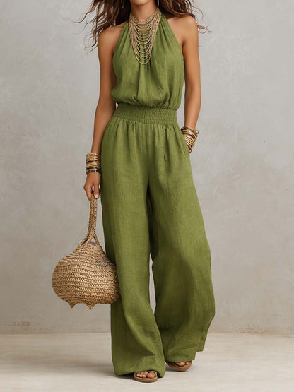 Valeria | Combinaison élégante à col halter