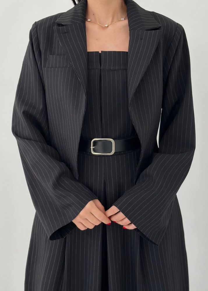 Classibelle – Ensemble femme bustier Palazzo + veste