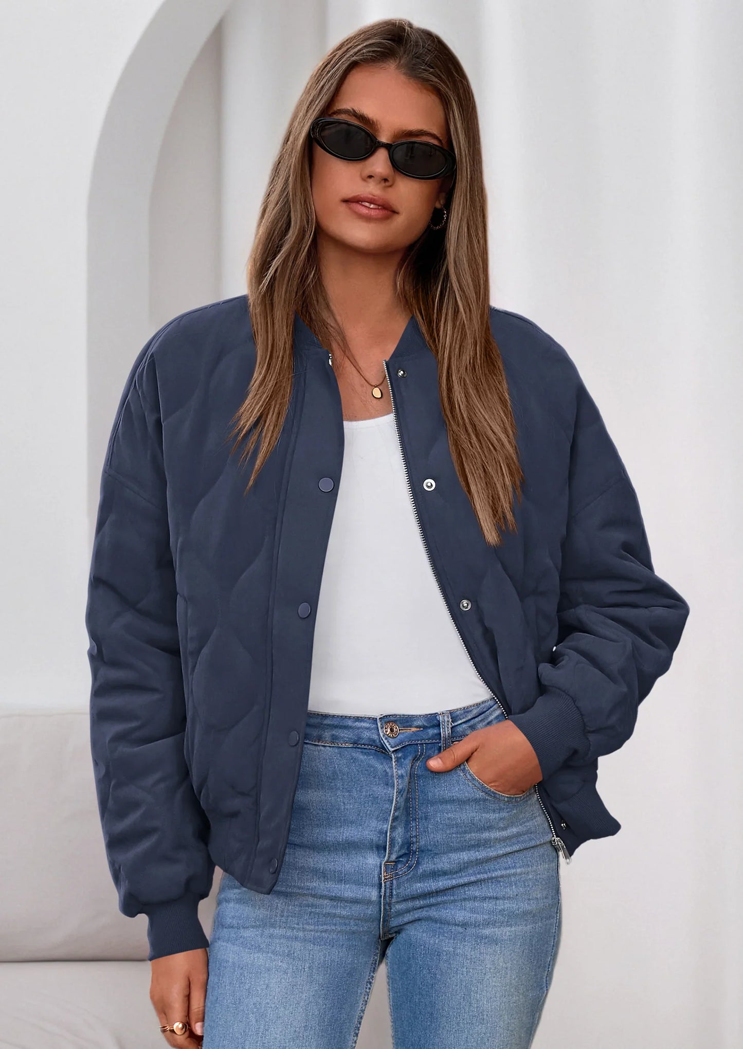 NOLEA Short Quilted Bomber – Limited Edition
