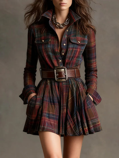 Mini vestido vintage