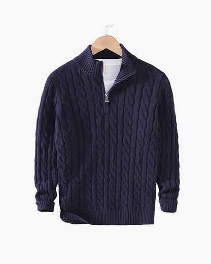 Pull Torsadé Zippé TAEBAEK