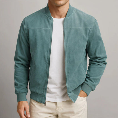 NORDLYN | Urban Suede Leather Jacket