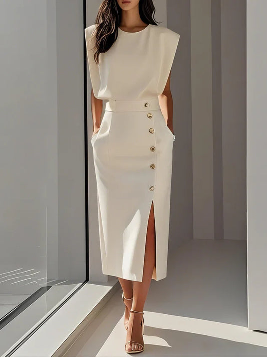 LEILANI | Vestido de silueta elegante