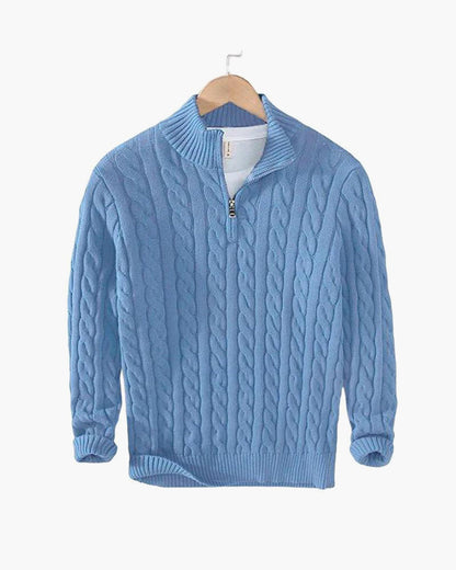 Pull Torsadé Zippé TAEBAEK