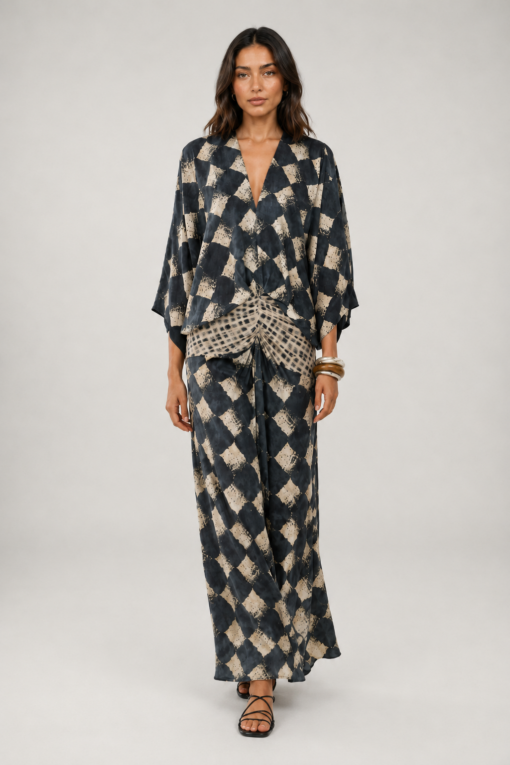 Maelia | Robe Mosaïque Méditerranéenne