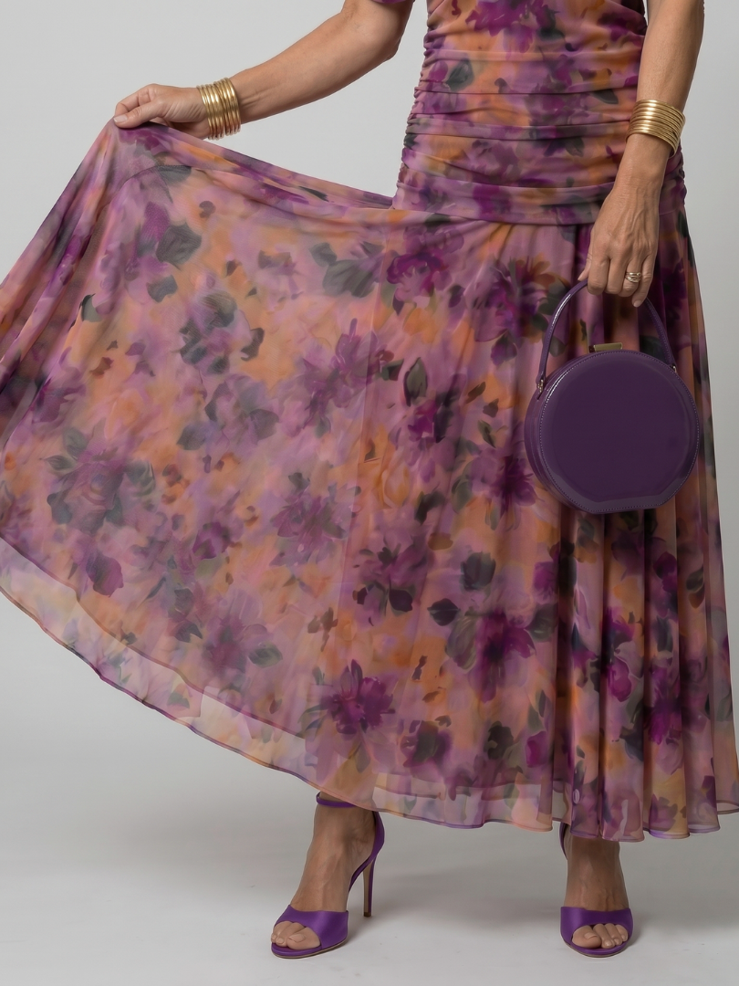 Calen™ Élégante Robe Midi Florale