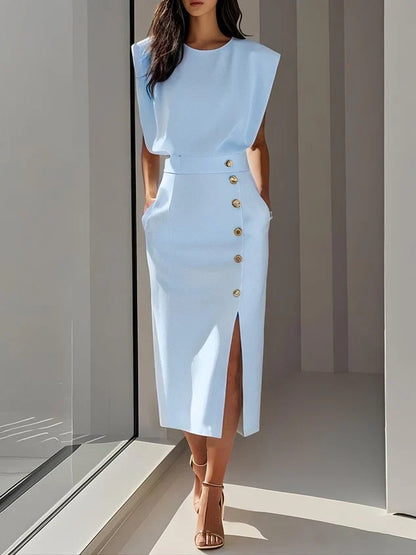 LEILANI | Vestido de silueta elegante