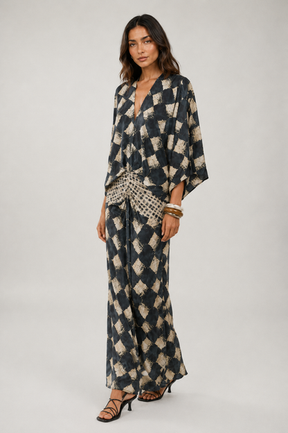 Maelia | Robe Mosaïque Méditerranéenne