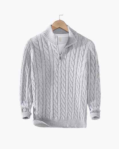 Pull Torsadé Zippé TAEBAEK