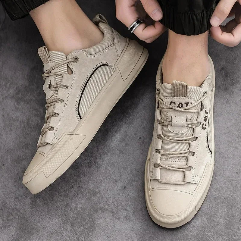 Castell | Baskets Urbaines en Cuir Premium