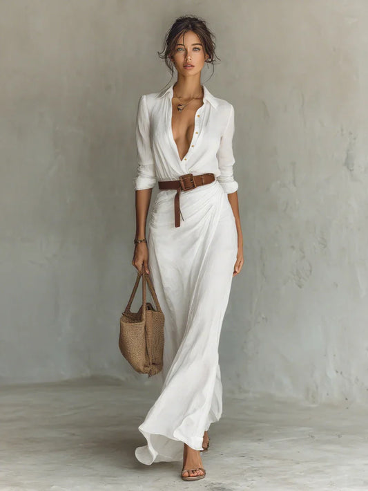 VICTORIA | Robe longue élégante et confortable