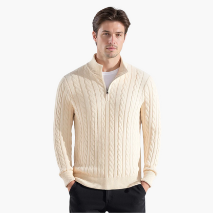 TAEBAEK Zipped Cable Sweater - 5-Pack