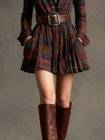 Mini vestido vintage