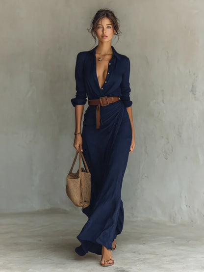 VICTORIA | Robe longue élégante et confortable