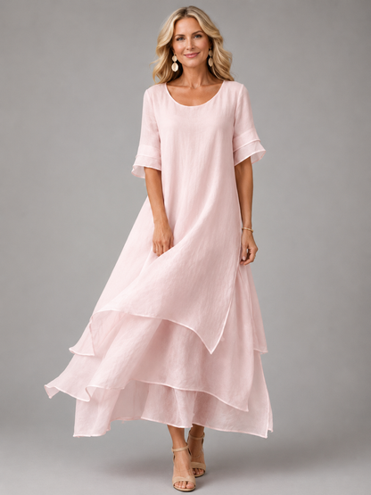 Liora™ Robe Maxi Grace Fluide