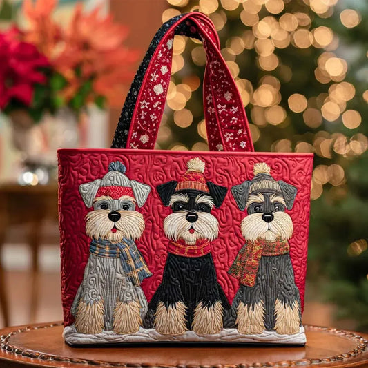 Sac artisanal | Trio de Schnauzers