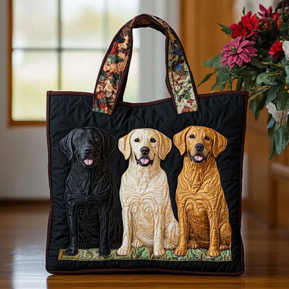 Sac artisanal | Trois labradors