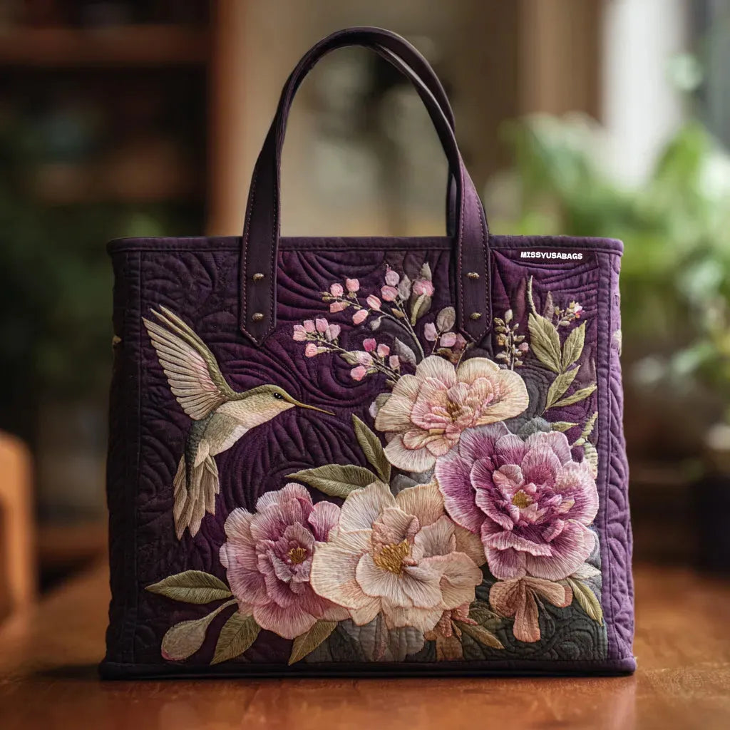 Sac artisanal | Colibri et Orchidées