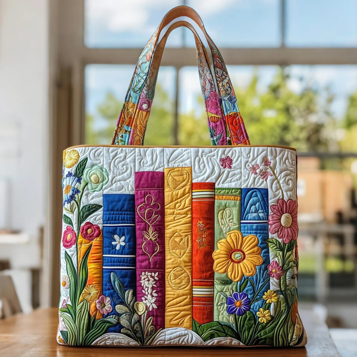 Sac artisanal | Bibliothèque florale