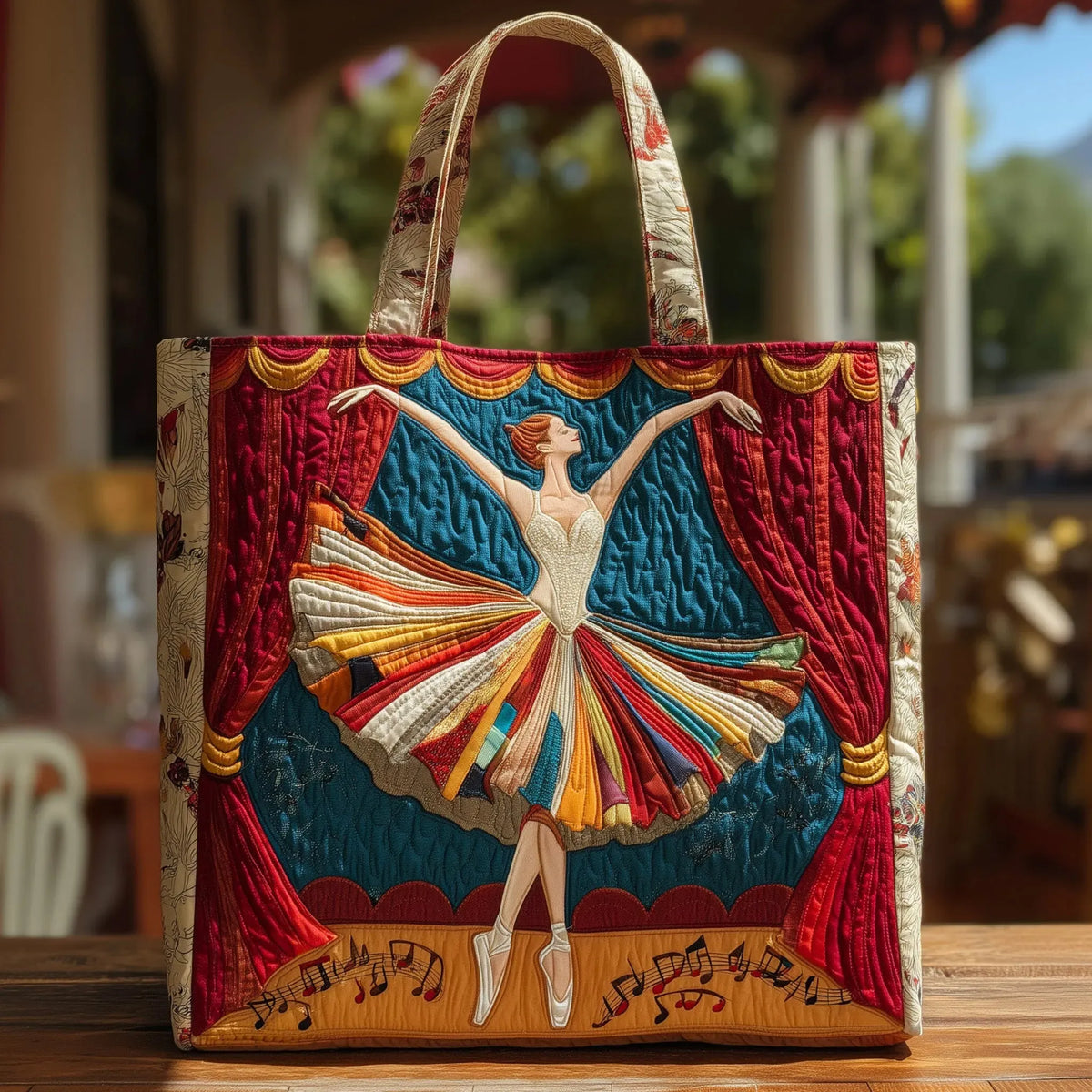 Sac artisanal | Élégante ballerine