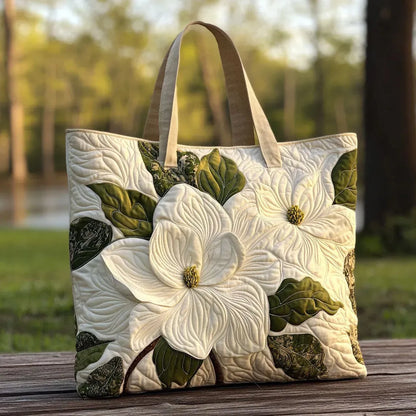 Sac artisanal | Lis blancs élégants