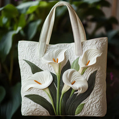 Sac artisanal | Lys blancs