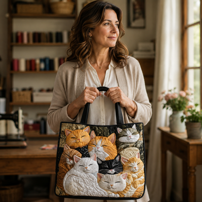 Sac artisanal | Chatons endormis