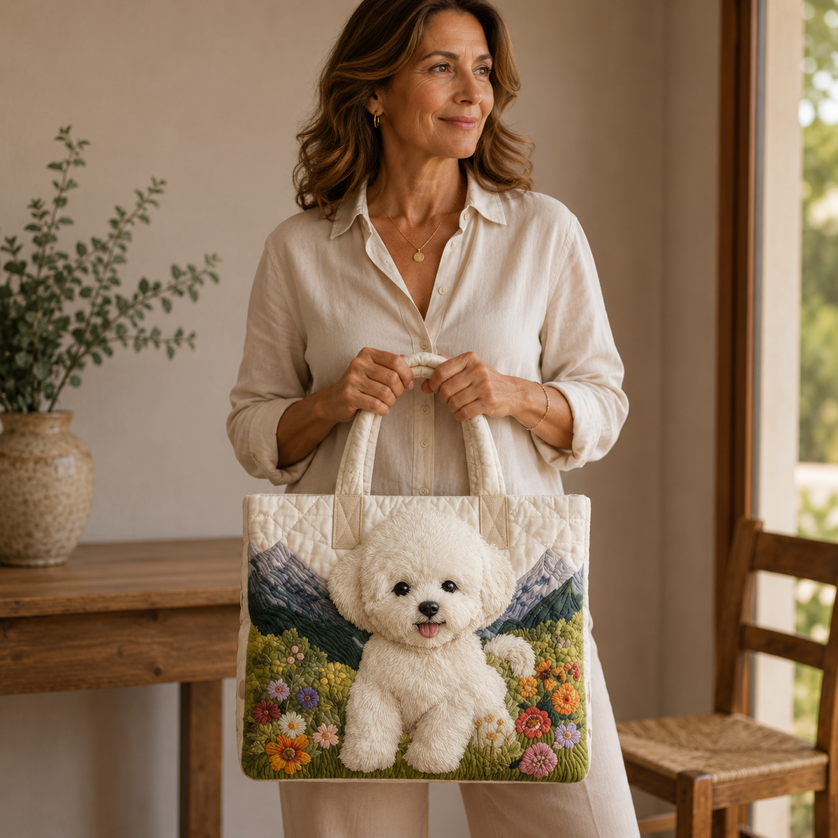 Sac artisanal | Chien enchanté
