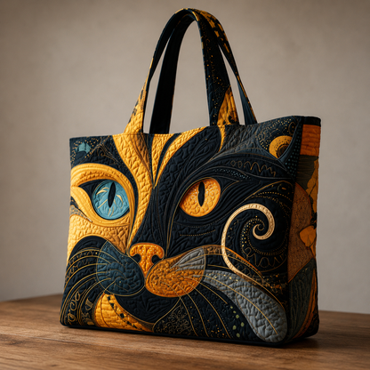 Sac artisanal | Chat mystérieux