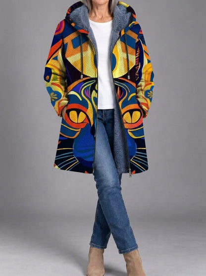 Louise – Manteau Artistique