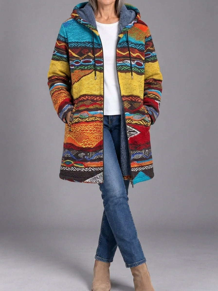 Inès – Manteau Artistique
