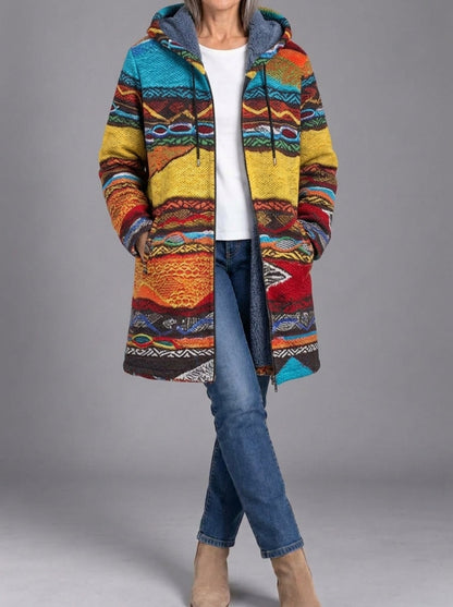 Inès – Manteau Artistique