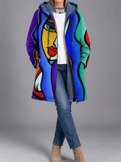 Sylvie – Manteau Artistique