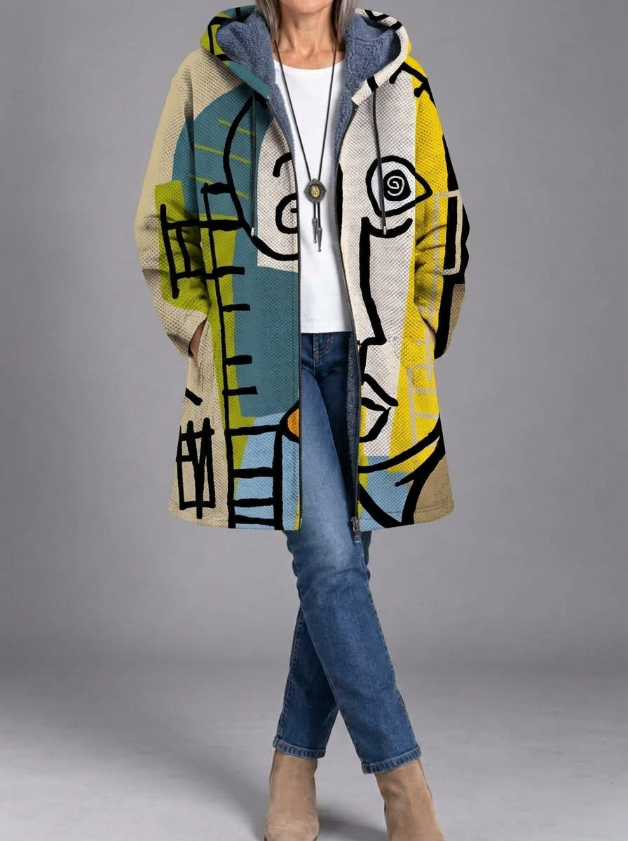 Colette – Manteau Artistique