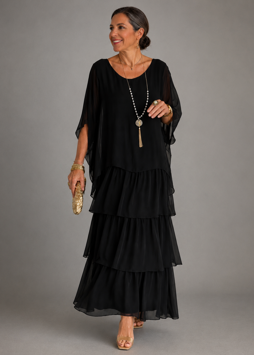 Lara™ | Robe Maxi Fluide Élégante