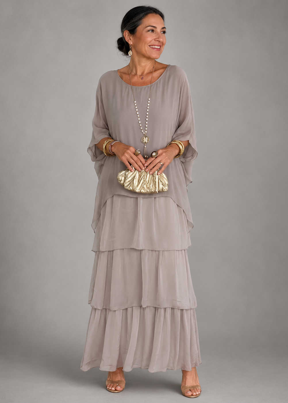 Lara™ | Robe Maxi Fluide Élégante