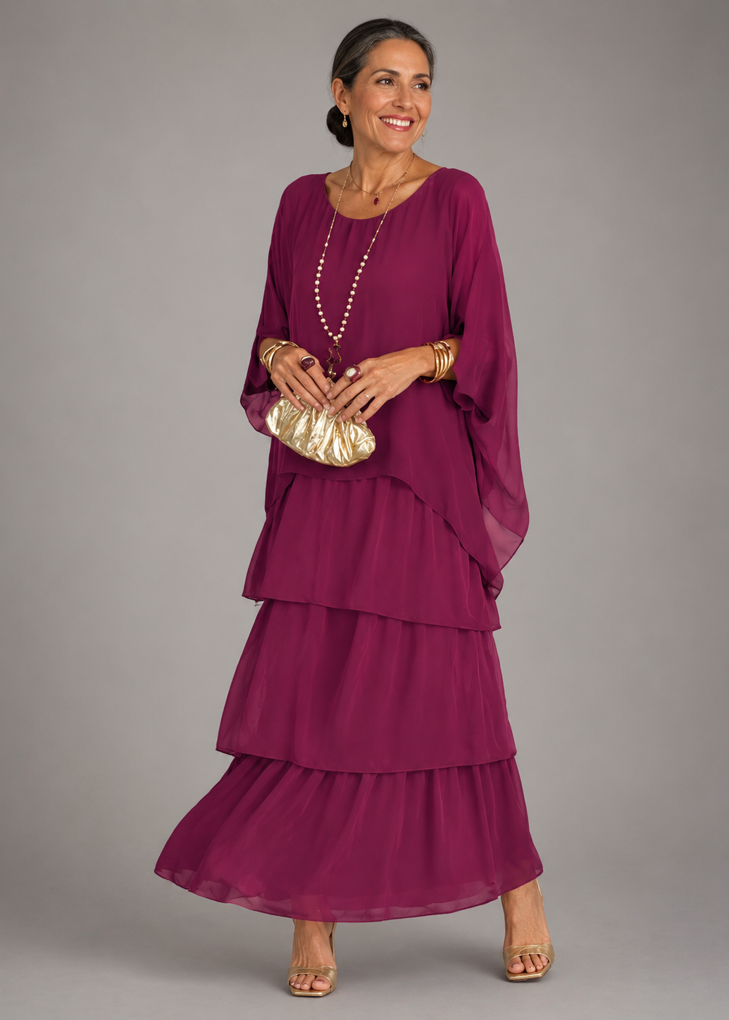 Lara™ | Robe Maxi Fluide Élégante