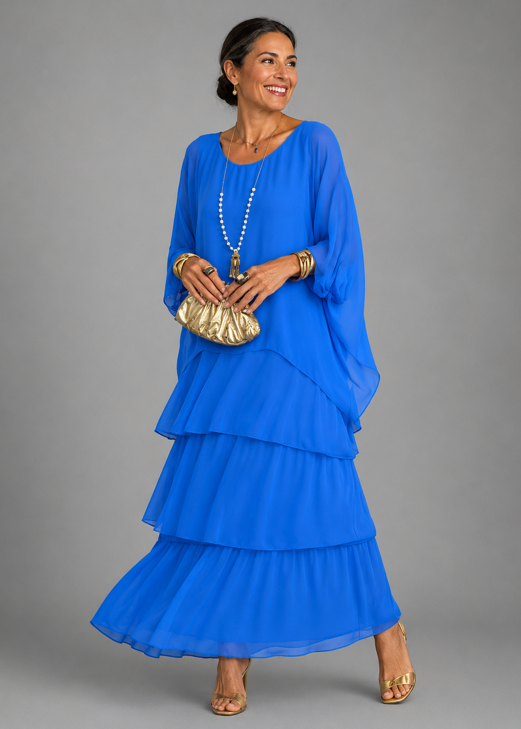 Lara™ | Robe Maxi Fluide Élégante