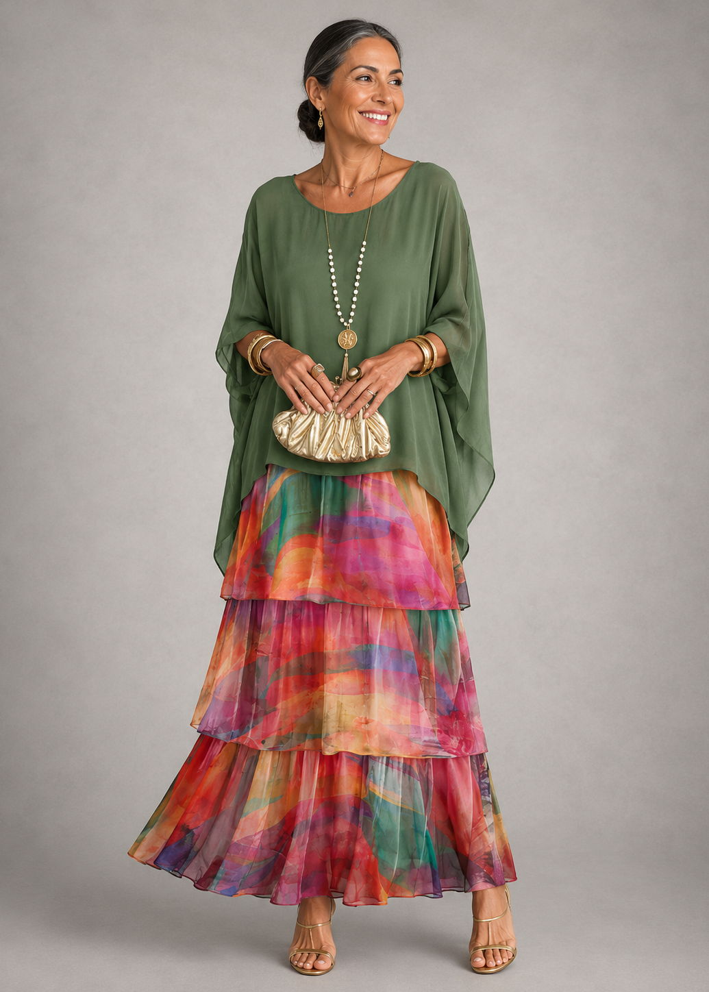Lara™ | Robe Maxi Fluide Élégante