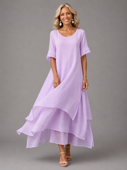 Liora™ Robe Maxi Grace Fluide