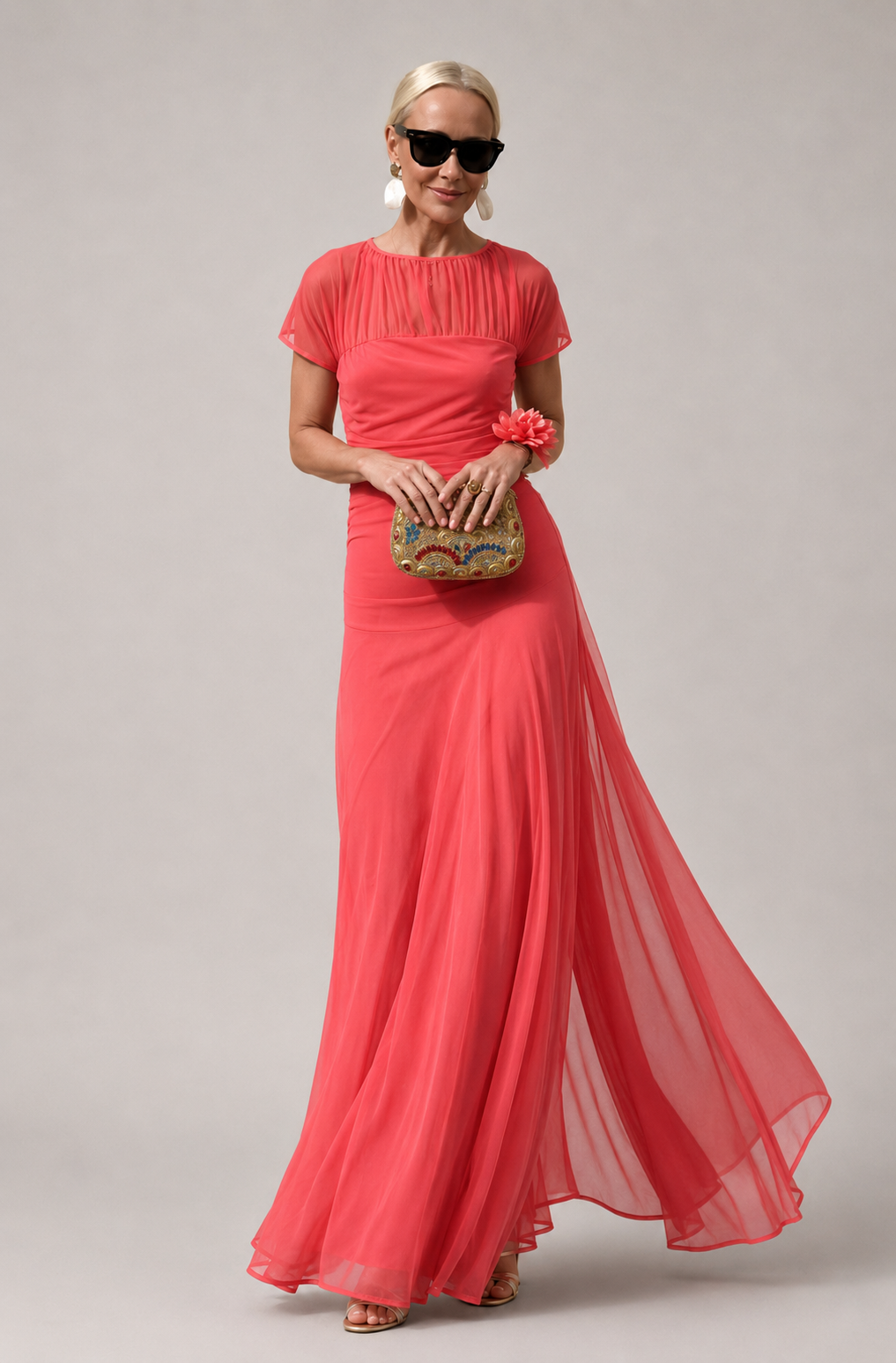 Lauren™ | Robe en mousseline