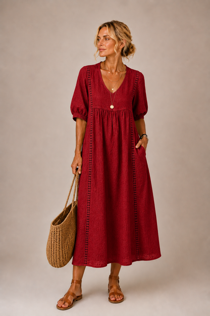 Sefi | Robe midi d'été