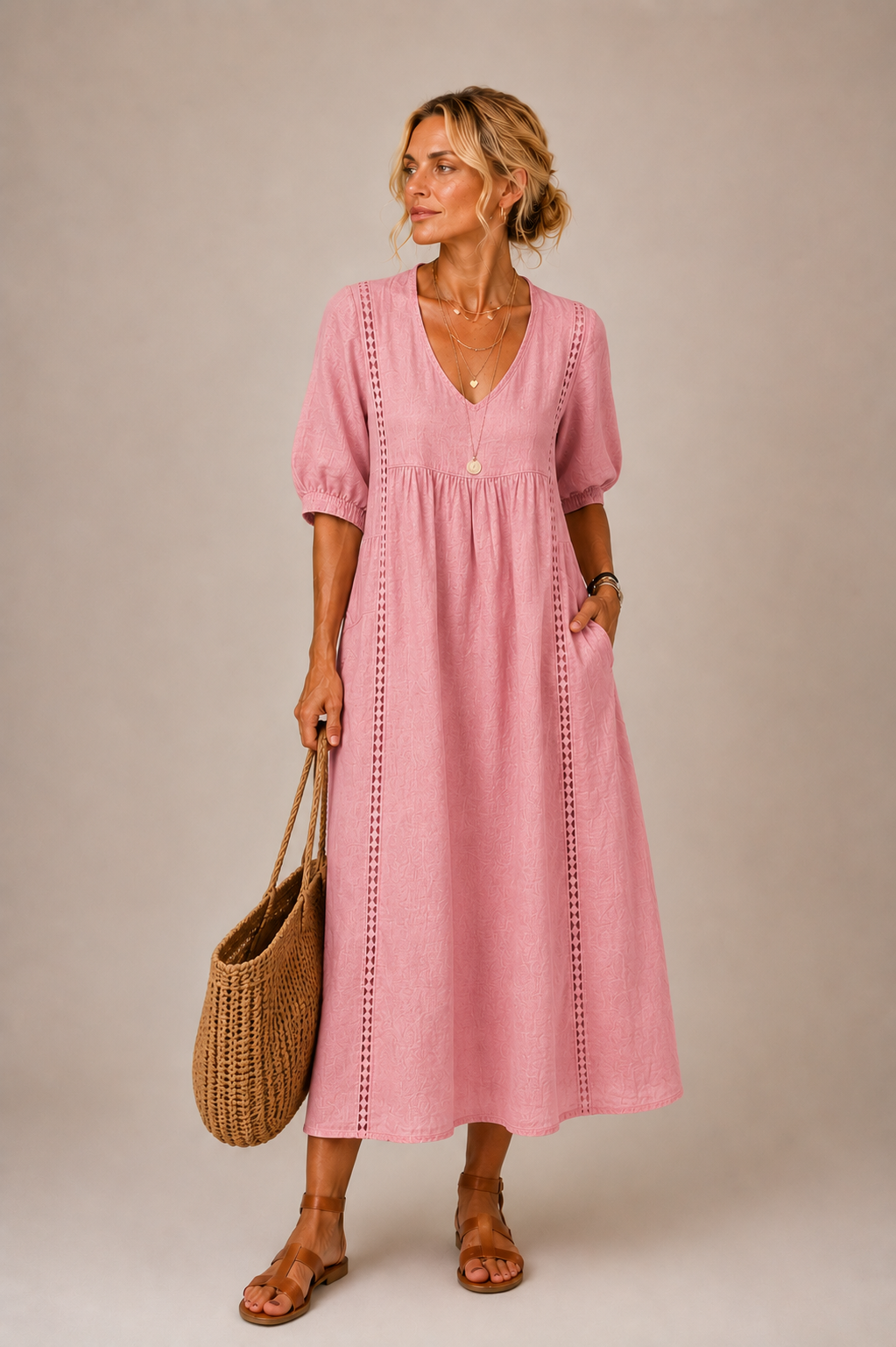 Sefi | Robe midi d'été