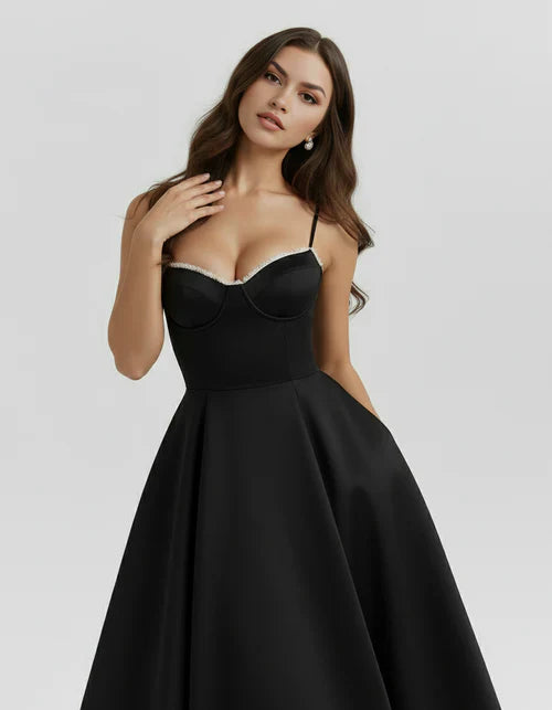 SELENE | Vestido midi elegante