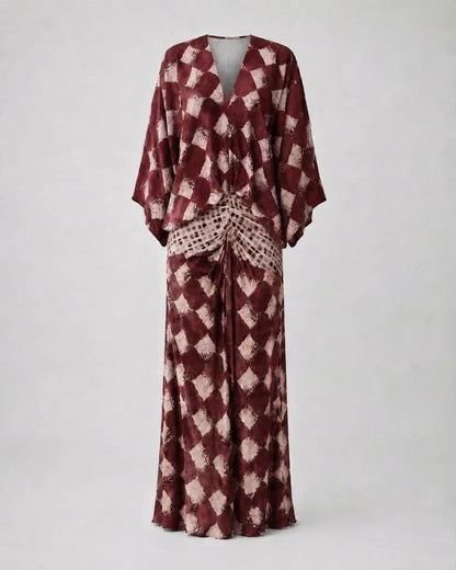 Maelia | Robe Mosaïque Méditerranéenne