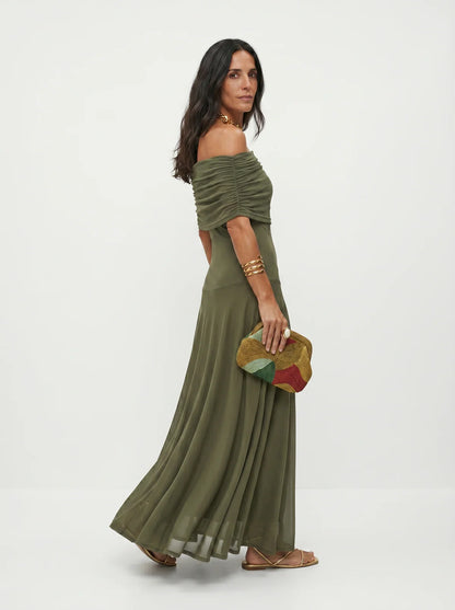 CHARLOTE | Robe Élégante Style Palazzo 2026